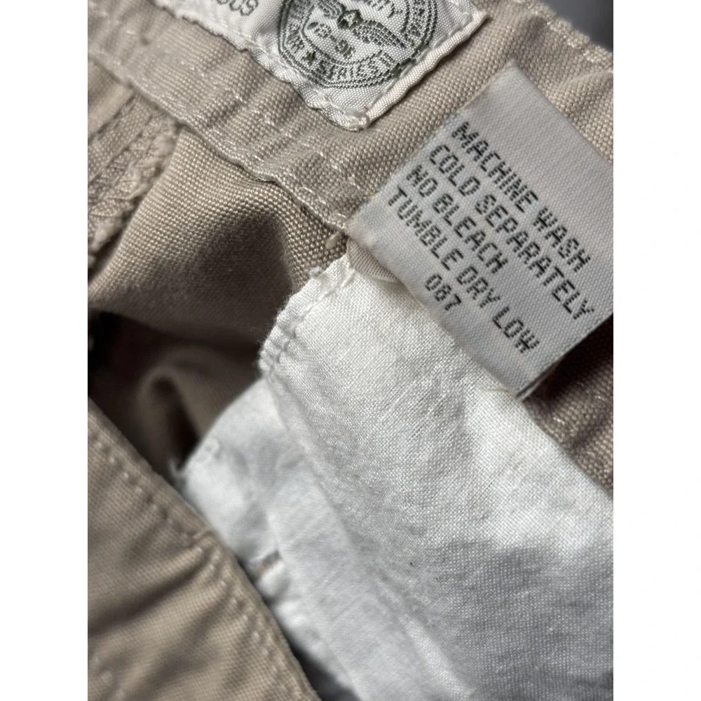 Vtg American Eagle Outfitters AE Work Canvas Shorts Mens 38 Beige Chino 9 Inseam